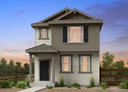 New construction Single-Family house 14863 Arbor Blvd W, Thornton, CO 80602 Aurora- photo 0