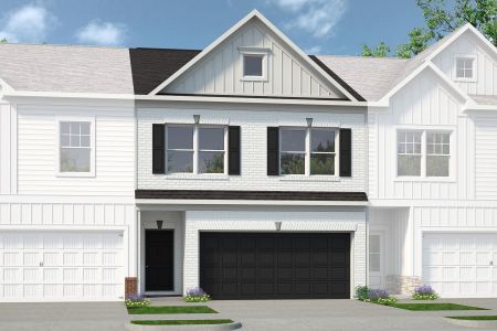 New construction Townhouse house Gallatin, TN 37066 plan The Ellison II - image