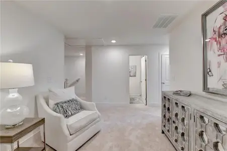 New construction Townhouse house 307 Barracks Wy, Unit 886, Hoschton, GA 30548 plan Ivey - image