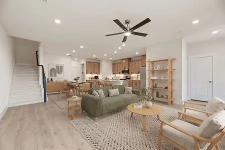 New construction Townhouse house 2636 Red Tailed Hawk Ln, McKinney, TX 75071 plan Aurora Old World - image 4