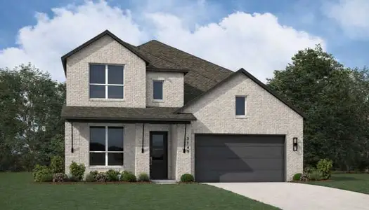 New construction Single-Family house 317 Rainwater Crk, Boerne, TX 78006 plan Croydon - image
