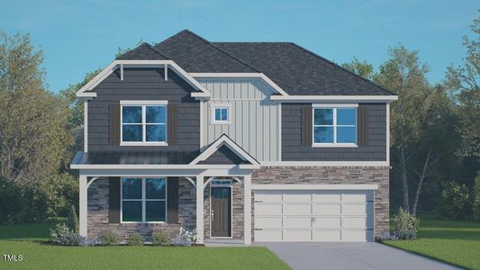 New construction Single-Family house 2209 Warbler Dr, Apex, NC 27539 plan LAWSON - image
