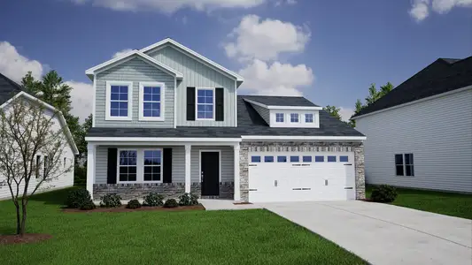 New construction Single-Family house 5839 Latigo Ct, Clemmons, NC 27012 plan Pickens - image