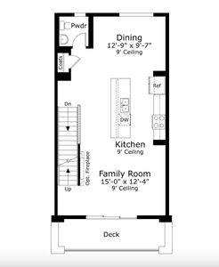 New construction Townhouse house 10840 Lyric St, Lone Tree, CO 80134 plan Tempo - image 2