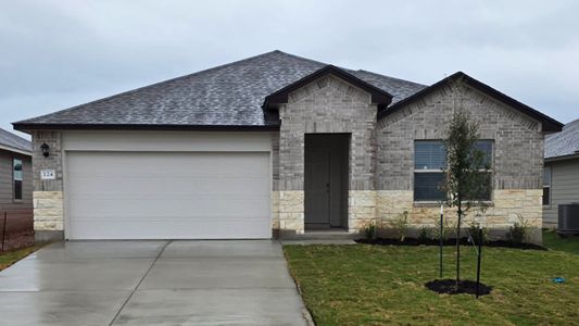 New construction Single-Family house 124 Mcnamara Ct, Jarrell, TX 76537 plan Texas Cali - image