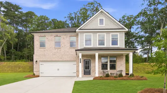 New construction Single-Family house 2445 Dixon Pl, Lawrenceville, GA 30043 plan Wagener - image