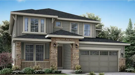 New construction Single-Family house 5473 E 148Th Ave, Thornton, CO 80602 plan Ashbrook - image