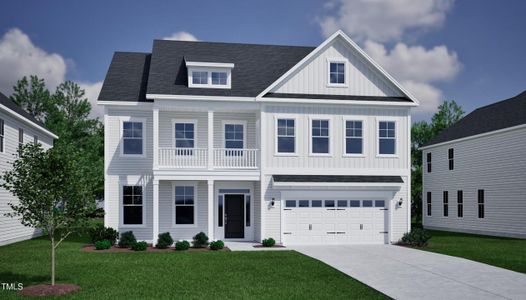New construction Single-Family house 135 Guardian St, Youngsville, NC 27596 Webster- photo 0