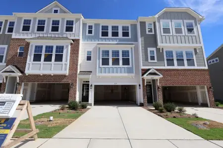 New construction Townhouse house 2275 Bay Minette Sta, Apex, NC 27502 plan Buckingham - image