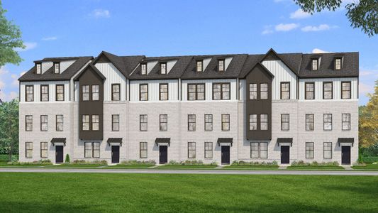 New construction Townhouse house 6669 Peachtree Dunwoody Road NE, Atlanta, GA 30328 plan Lianna - image