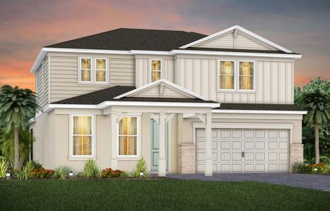 New construction Single-Family house 5513 Settlingstone Ln, St. Cloud, FL 34771 plan Ruby - image