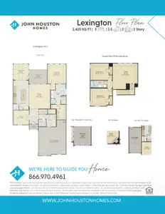 New construction Single-Family house 1410 Fieldstone Dr, Midlothian, TX 76065 plan Lexington - image