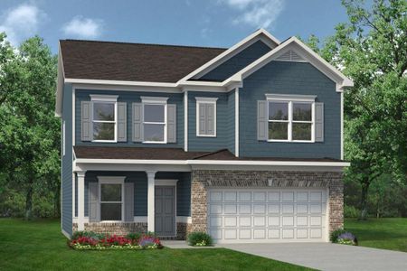 New construction Single-Family house 417 Nottely Drive, Temple, GA 30179 The Coleman- photo 0