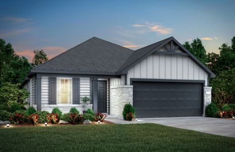 New construction Single-Family house 17969 Cranberry Scoop Drive, Hockley, TX 77447 Independence- photo 0