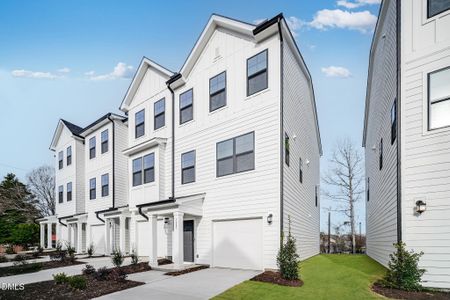 New construction Townhouse house 3607 Elm Grove Ln, Raleigh, NC 27604 plan Wyatt - image