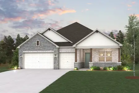 New construction Single-Family house 134 Hull Speed Dr, Kyle, TX 78640 plan Everglade - image