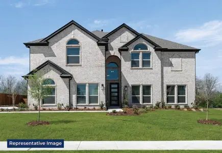 New construction Single-Family house 5112 Amherst Ct, Parker, TX 75002 plan Brentwood 3FS (w/Media) - image