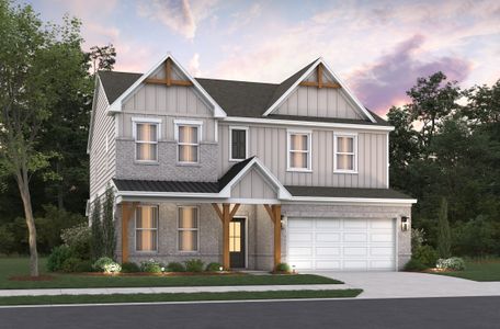 New construction Single-Family house 2541 Doc Hughes Rd, Buford, GA 30519 plan Emerson - image