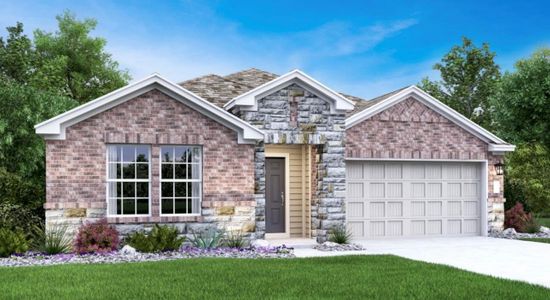 New construction Single-Family house 1520 Aspinwall Cv, Leander, TX 78641 Marquette- photo 0