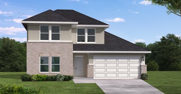 New construction Single-Family house 15592 Lonehollow, Castroville, TX 78009 plan Martin - image