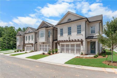 New construction Townhouse house 4703 Coleridge Ct, Unit 426, Peachtree Corners, GA 30092 plan The Ellington - image