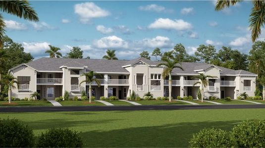 New construction Multi-Family house 5434 Double Eagle Cir, Unit 2613, Ave Maria, FL 34142 plan Diangelo II - image