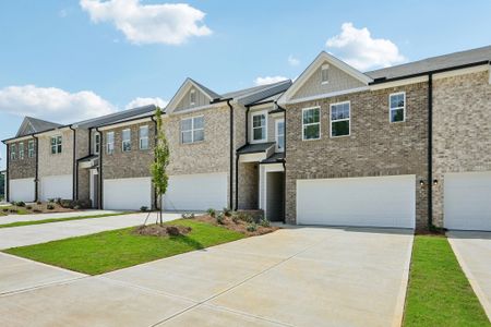 New construction Townhouse house 1285 Fagiolo St, McDonough, GA 30253 plan Echo - image