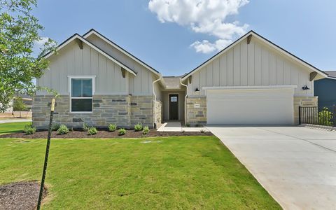 New construction Single-Family house 264 Sweeping Sage Ln, San Marcos, TX 78666 plan Trinity - image
