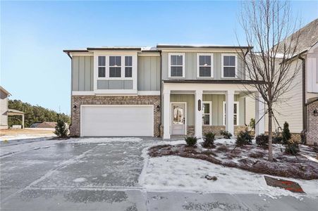 New construction Single-Family house 1260 Magellan Dr, Buford, GA 30518 plan Hampstead - image