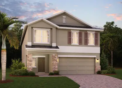 New construction Single-Family house 309 Preserve Pointe Blvd, Davenport, FL 33837 plan Vero - image