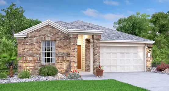 New construction Single-Family house 17904 Nashville Warbler Rd, Pflugerville, TX 78660 plan Avery - image