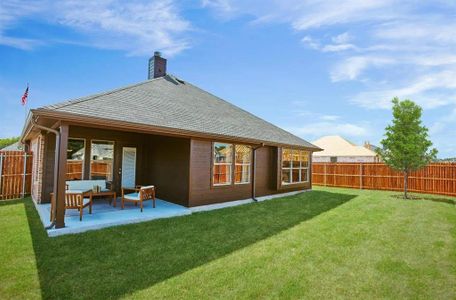 New construction Single-Family house 1012 Windsong Dr, Crowley, TX 76036 plan Concept 2065 - image