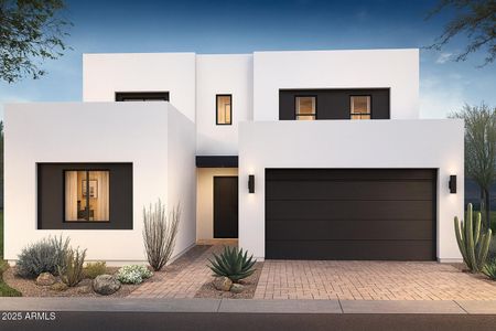 New construction Single-Family house 7400 W Blue Sky Dr, Peoria, AZ 85383 plan Plan 4016 Elevation F - image