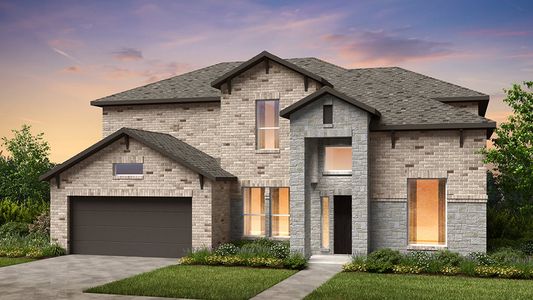 New construction Single-Family house 204 Barton Oak Trail, Georgetown, TX 78628 - photo 0