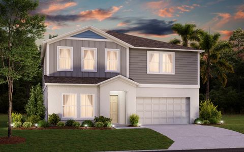 New construction Single-Family house 1760 Vanilla St, Haines City, FL 33844 plan Lucia - image