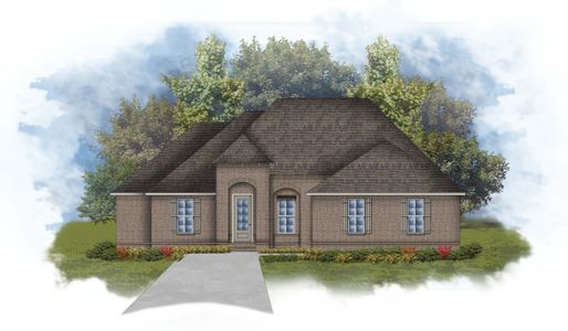 New construction Single-Family house 28 N Saint Claire Ln, Freeport, FL 32439 plan Kensington III B - image