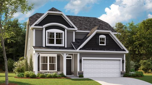 New construction Single-Family house 574 Grand Griffon Wy, Lillington, NC 27546 plan Jordan - image