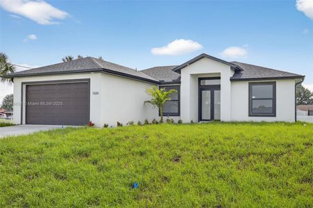 New construction Single-Family house 1020 Chapel Ave, Lehigh Acres, FL 33971 - image