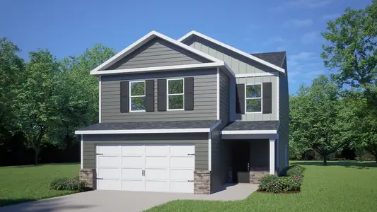 New construction Single-Family house 637 Stream Walk Xing, Wendell, NC 27591 plan Walden - image