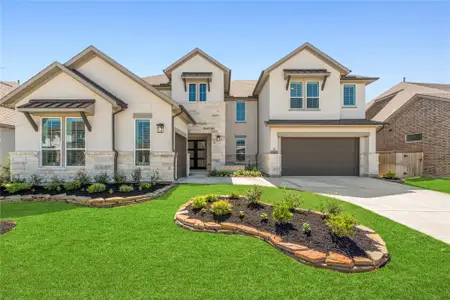 New construction Single-Family house 22035 Dahoon Holly Wy, Cypress, TX 77433 plan Seville - image