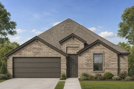 New construction Single-Family house 9909 Iron Wood Dr, Ponder, TX 76259 plan Amherst - image