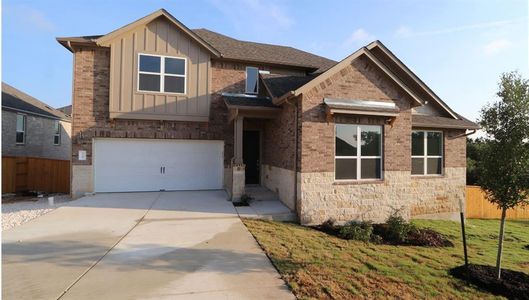 New construction Single-Family house 1305 White Daisy Lane, Georgetown, TX 78628 San Gabriel - Classic Series- photo 0