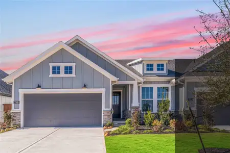 New construction Townhouse house 7819 Cattail Shallows Ln, Katy, TX 77493 - image