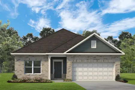 New construction Single-Family house 360 Stone Placa Trl, Brookshire, TX 77423 plan The Hampton - image