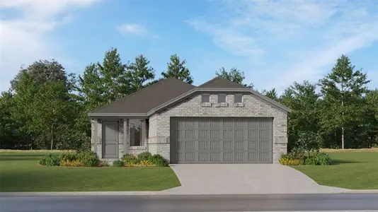 New construction Single-Family house 1372 Hondo Canyon Dr, Fort Worth, TX 76052 plan Oakridge - image