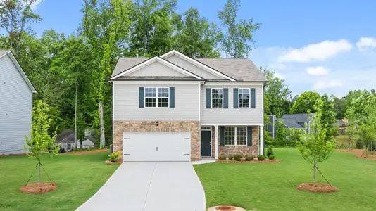 New construction Single-Family house 3184 S County Line Rd, Lithia Springs, GA 30122 plan Penwell - image