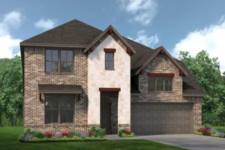 New construction Single-Family house 520 Waterford Park Blvd, Weatherford, TX 76085 plan Concept 2870 - image