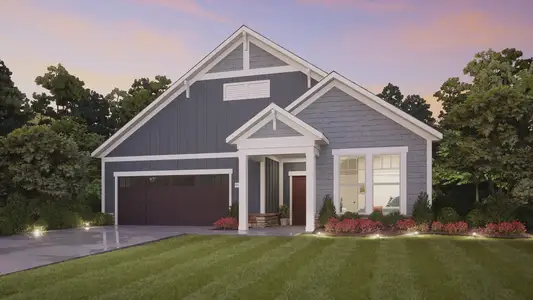 New construction Single-Family house 7432 Purple Martin Wy, Mint Hill, NC 28227 plan Portico - image
