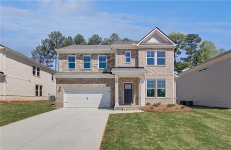 New construction Single-Family house 636 Leafy Branch Wy, Mcdonough, GA 30253 Ridgewood- photo 0
