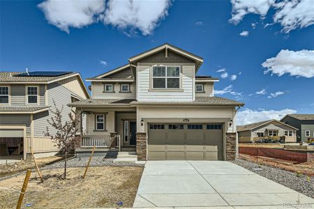 New construction Single-Family house 10976 Nucla Court, Commerce City, CO 80022 Evans- photo 0